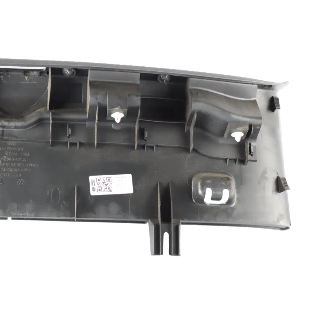Audi TT 8J Panneau Couvercle Coffre Noir Arrière - SKU 8J8863471A - Numéro de pièce 8J8863471A