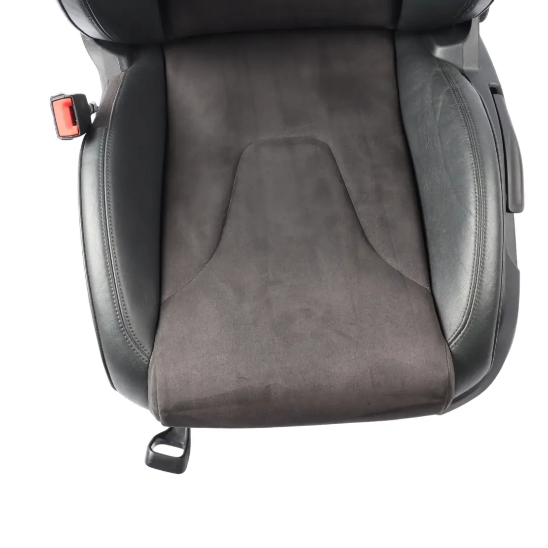 Audi TT 8J Coupe Sport Seat Front Left N/S Nappa Leather Alcantara Soul Black - SKU 8J8881805AF-1 - Part number 8J8881805AF