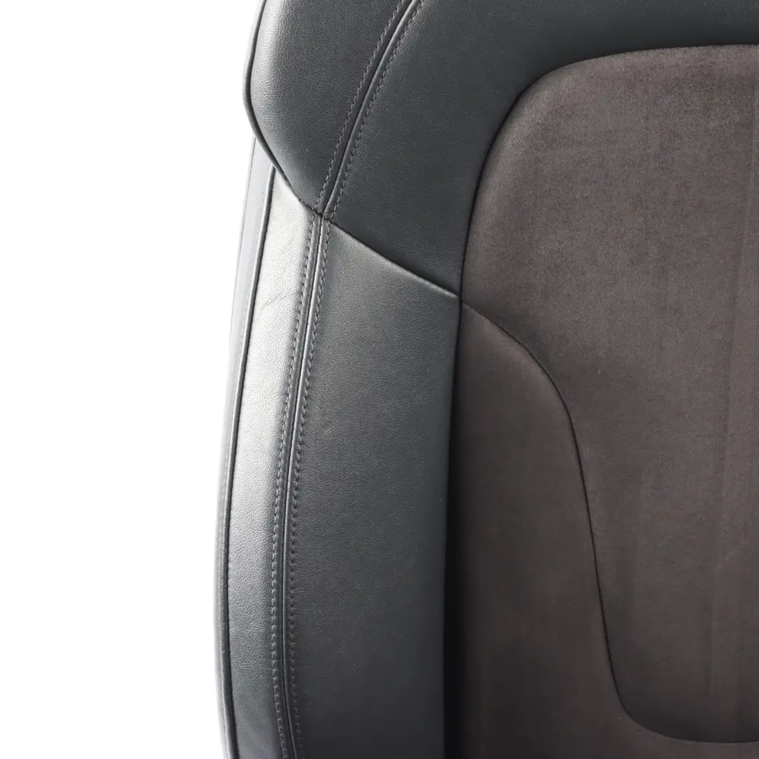 Audi TT 8J Coupe Sport Seat Front Left N/S Nappa Leather Alcantara Soul Black - SKU 8J8881805AF-1 - Part number 8J8881805AF