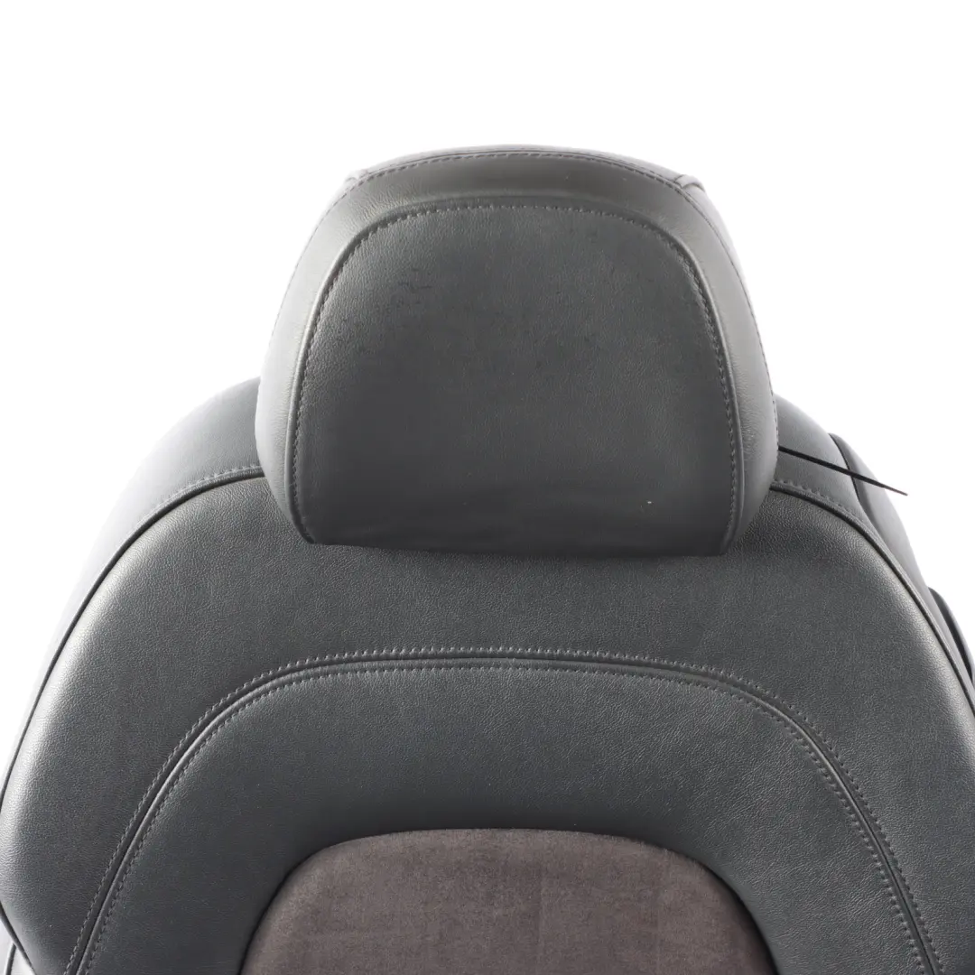 Audi TT 8J Coupe Sport Seat Front Left N/S Nappa Leather Alcantara Soul Black - SKU 8J8881805AF-1 - Part number 8J8881805AF