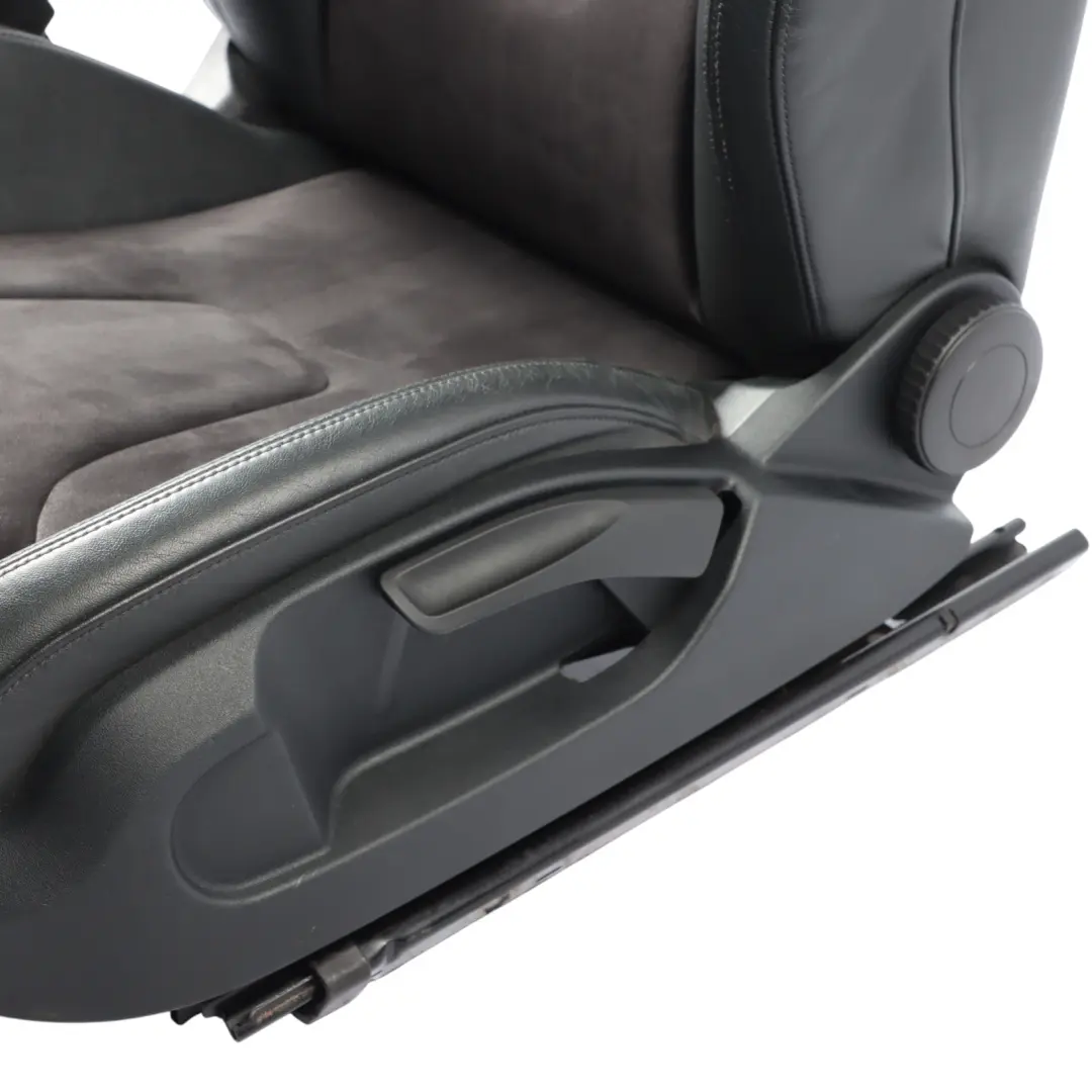 Audi TT 8J Coupe Sport Seat Front Left N/S Nappa Leather Alcantara Soul Black - SKU 8J8881805AF-1 - Part number 8J8881805AF