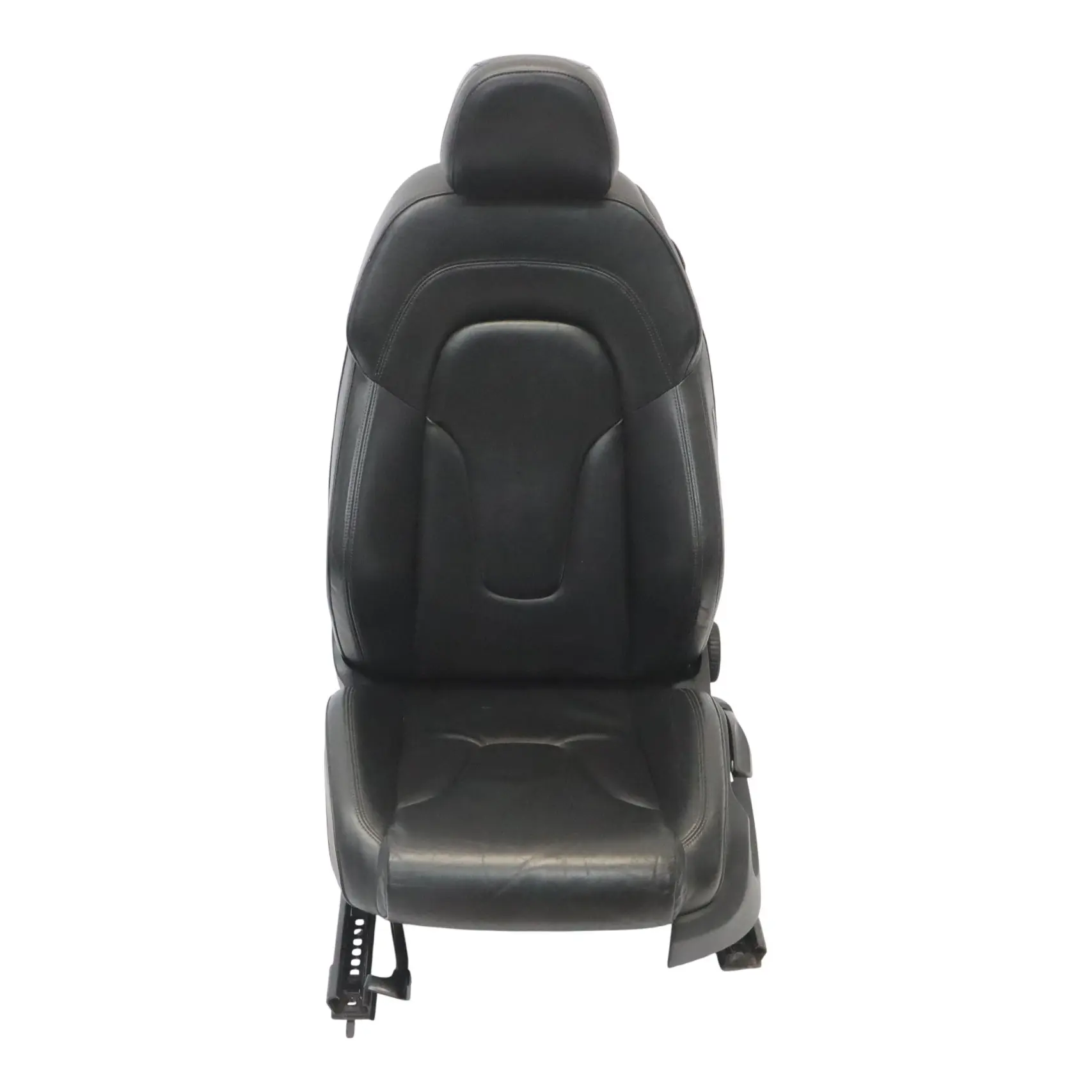 Audi TT 8J Asiento Deportivo Delantero Izquierdo Feinnappa Cuero Soul Negro
