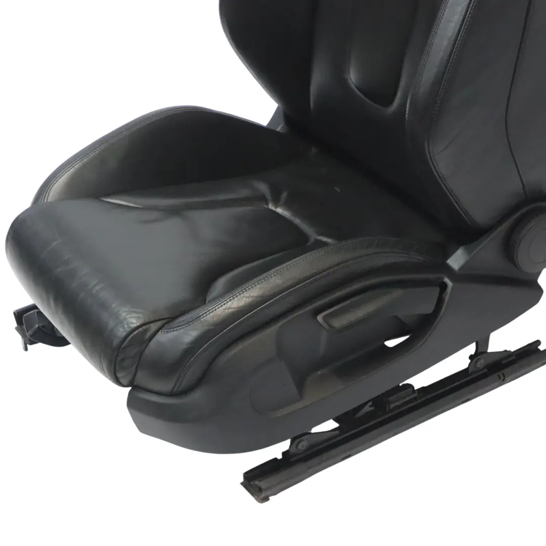 Audi TT 8J Coupe Sport Seat Front Left N/S Heated Feinnappa Leather Soul Black - SKU 8J8881805A-1 - Part number 8J8881805A