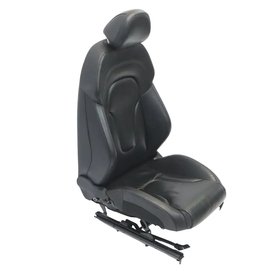 Audi TT 8J Coupe Sport Seat Front Left N/S Heated Feinnappa Leather Soul Black - SKU 8J8881805A-1 - Part number 8J8881805A