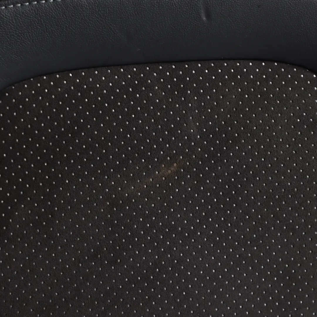 Audi TT 8J Rear Left Right N/O/S Backrest Split Alcantara Black Leather Soul - SKU 8J8885805G - Part number 8J8885805G