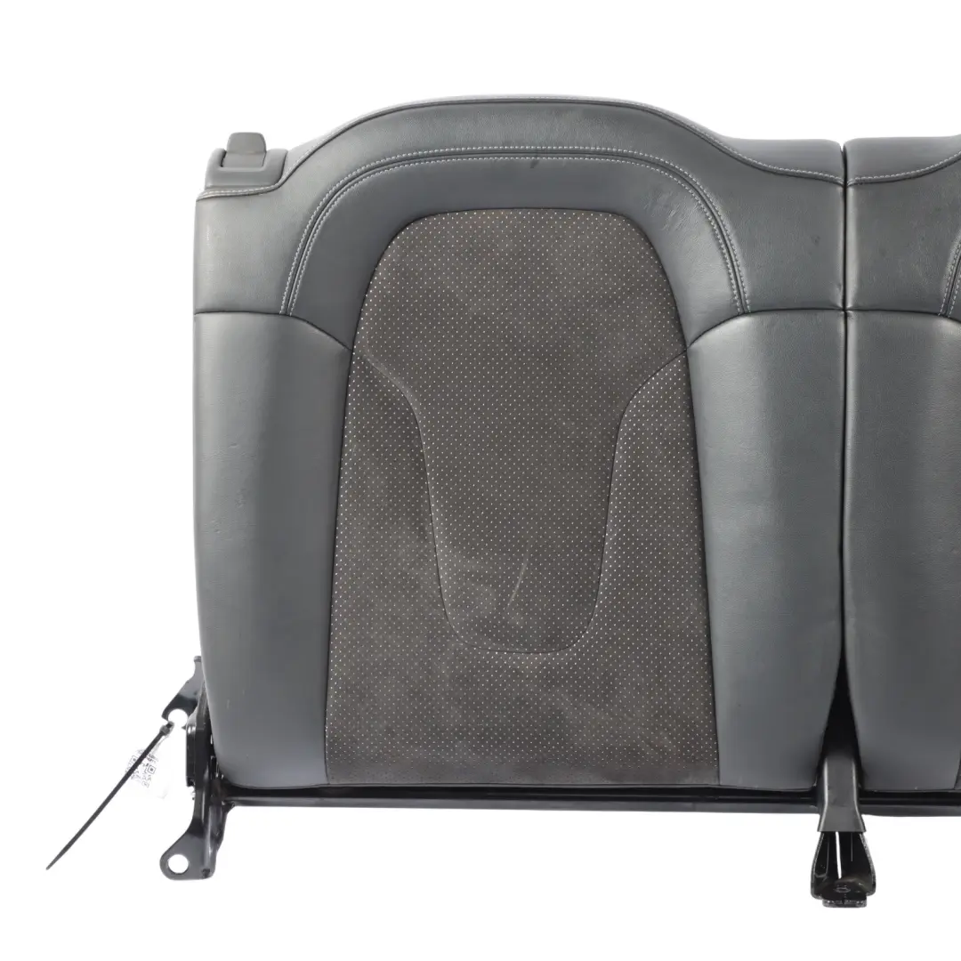Audi TT 8J Rear Left Right N/O/S Backrest Split Alcantara Black Leather Soul - SKU 8J8885805G - Part number 8J8885805G