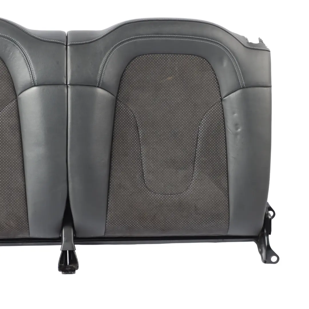 Audi TT 8J Rear Left Right N/O/S Backrest Split Alcantara Black Leather Soul - SKU 8J8885805G - Part number 8J8885805G