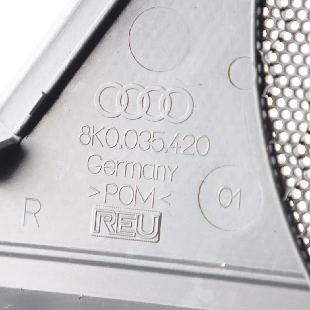 Audi A4 B8 Altavoz Cubierta Tarjeta Puerta Delantera Derecha Panel - SKU 8K0035420 - Número de pieza 8K0035420