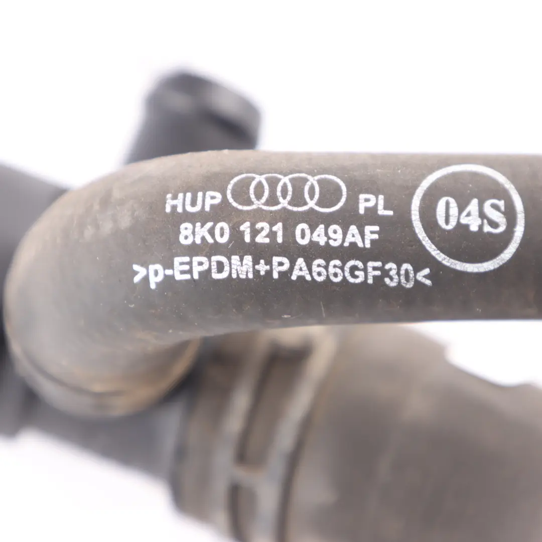Audi A4 B8 2.0 TDI Tuyau De Refroidissement L'Eau Tube De Conduite - SKU 8K0121049AF - Numéro de pièce 8K0121049AF