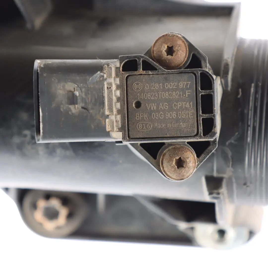 8K A5 8T 3.0 TDI Turbo Intercooler Air Intake Pipe Hose Line to Audi A4 with Part number 8K0145673AB Audi A4 8K A5 8T 3.0 TDI Turbo Intercooler Air Intake Pipe Hose Line - SKU 8K0145673AB - Part number 8K0145673AB