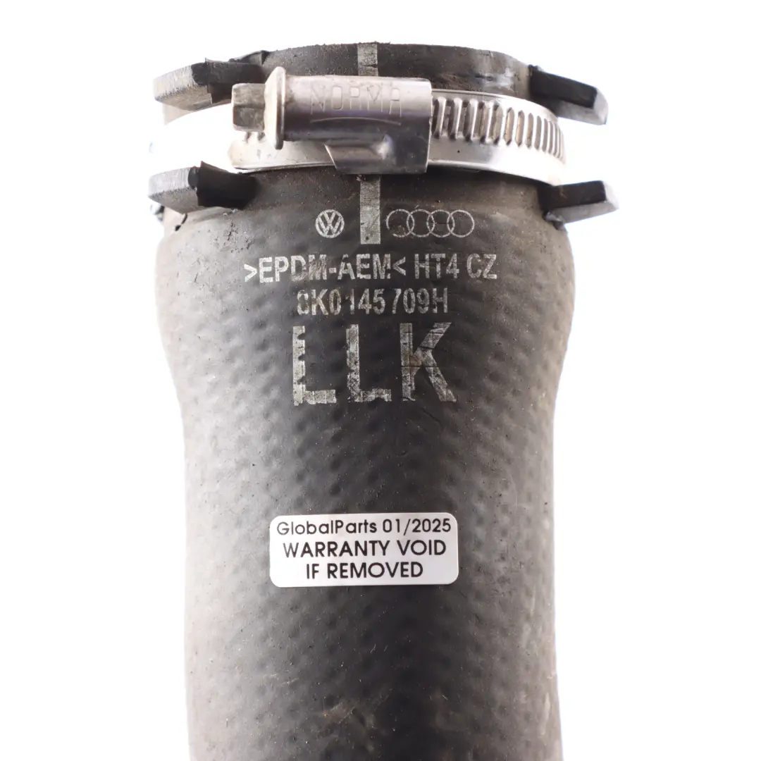 CDNC Tubo manguera del intercooler de gasolina para Audi A4 B8 2.0 TFSI con número de pieza 8K0145709H Audi A4 B8 2.0 TFSI CDNC Tubo manguera del intercooler de gasolina - SKU 8K0145709H - Número de pieza 8K0145709H