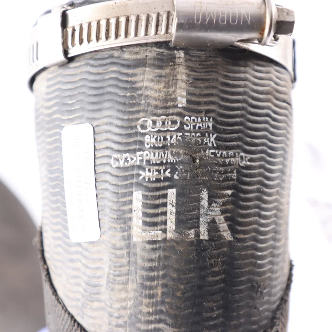 Hose Audi A4 B8 A5 8T 3.0 TDI Diesel Turbo Pipe Line to Intercooler with Part number 8K0145738AK Intercooler Hose Audi A4 B8 A5 8T 3.0 TDI Diesel Turbo Pipe Line - SKU 8K0145738AK - Part number 8K0145738AK