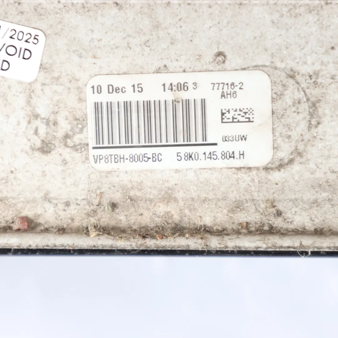 Radiator Air Charge Lower Cooler Unit 2.0D to Audi Q3 8U Intercooler with Part number 8K0145804H Audi Q3 8U Intercooler Radiator Air Charge Lower Cooler Unit 2.0D - SKU 8K0145804H - Part number 8K0145804H