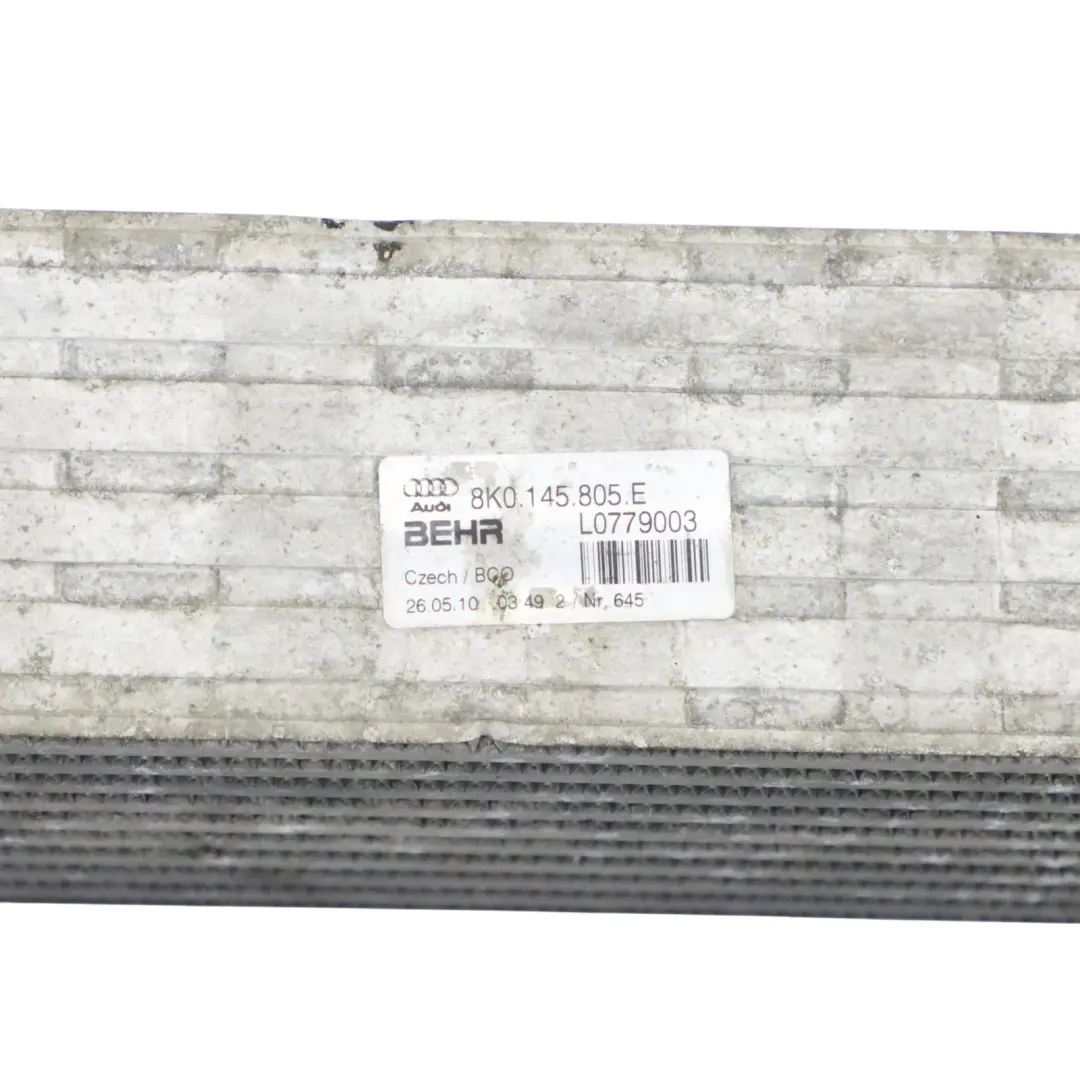 Audi Q5 8R 3.0 TDI CCWA Diesel Intercooler Radiator - SKU 8K0145805E - Part number 8K0145805E