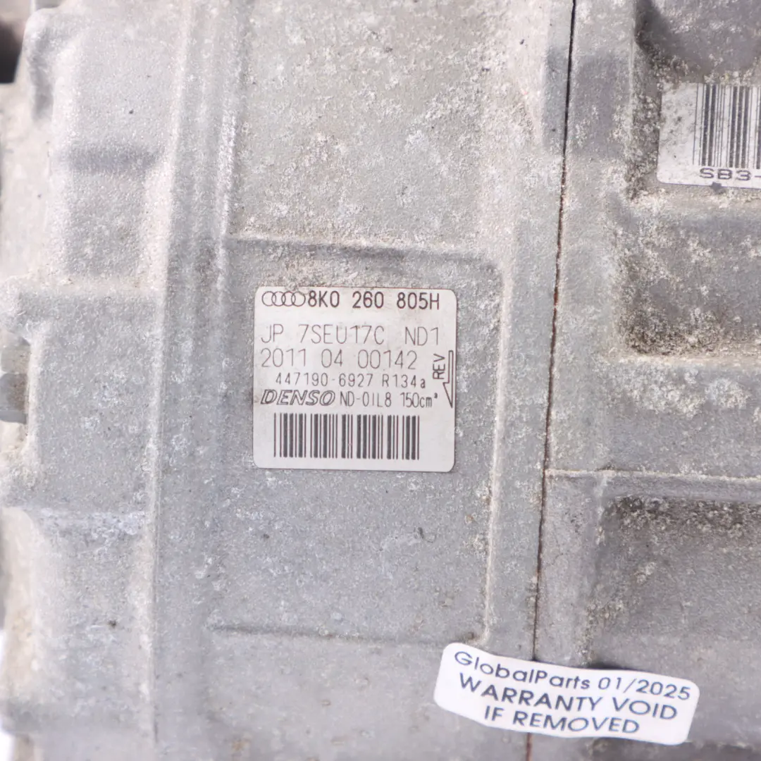 Audi S5 8T Air Con Conditioning Pump Compressor Pertol Climate A/C - SKU 8K0260805H - Part number 8K0260805H