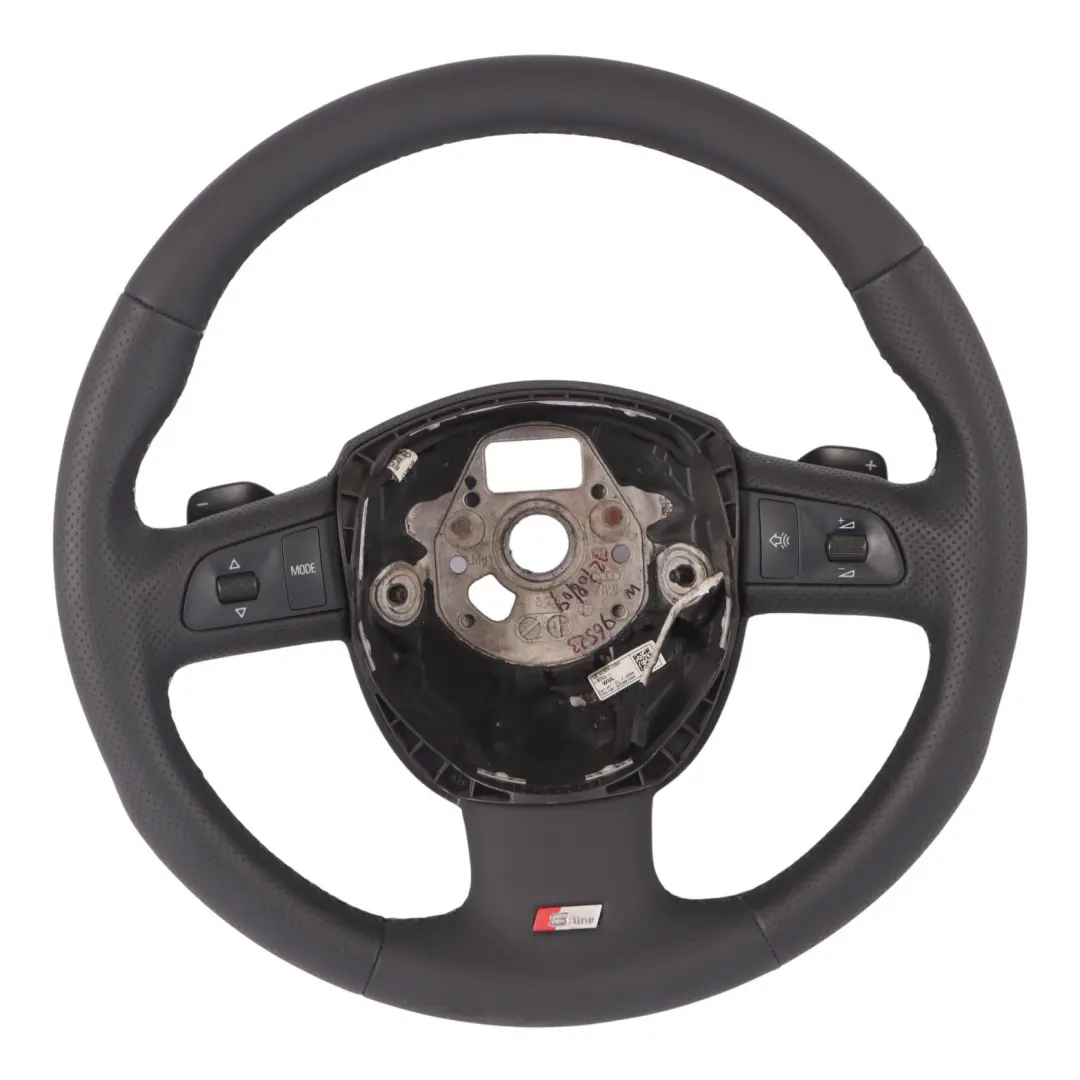 Volant Audi A4 A5 S-Line NEUF Cuir Noir Palettes changement vitesse - SKU 8K0419091BC-1 - Numéro de pièce 8K0419091BC