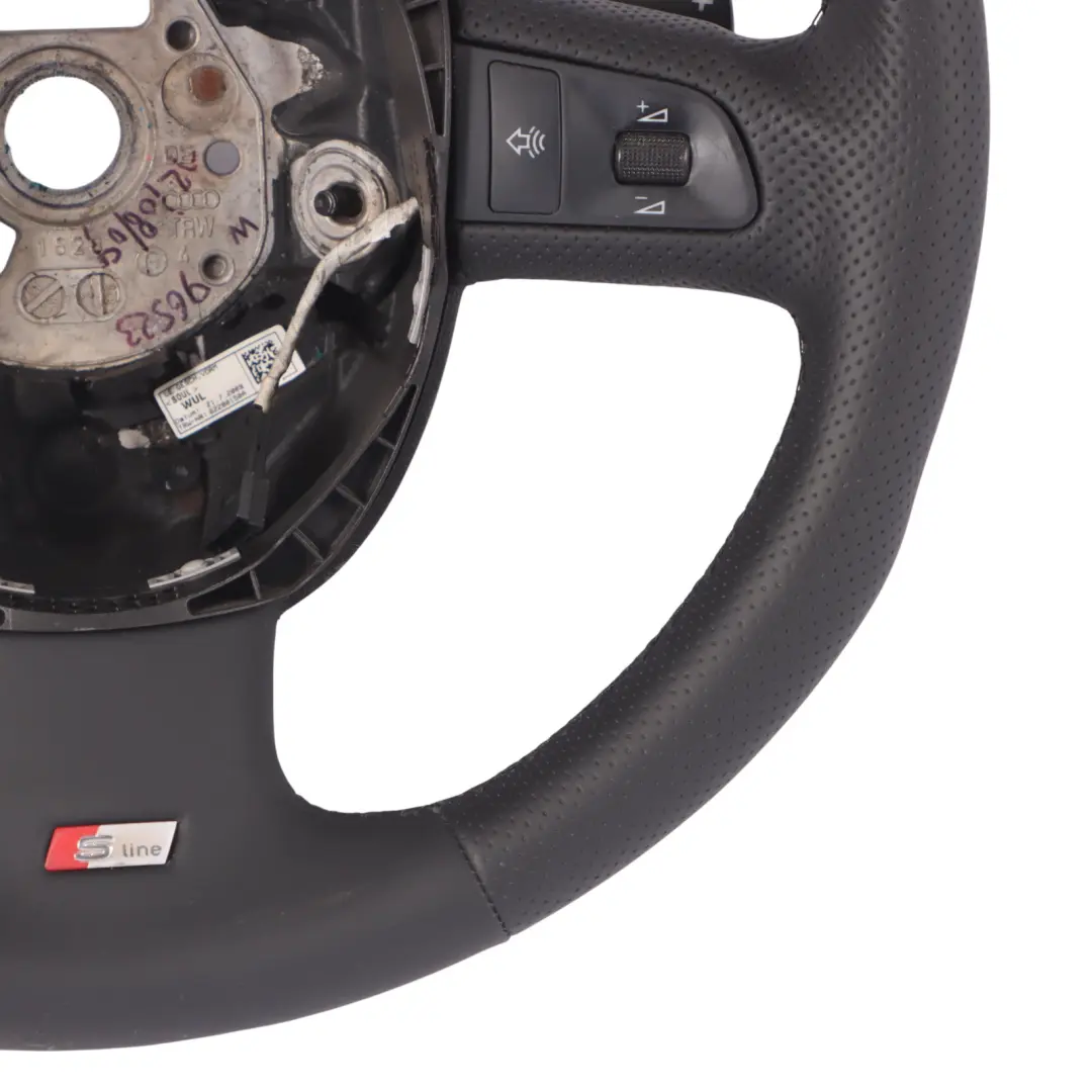 Volante Audi A4 B8 A5 S-Line NUOVO NERO Pelle Cambio al Volante - SKU 8K0419091BC-1 - Numero di parte 8K0419091BC
