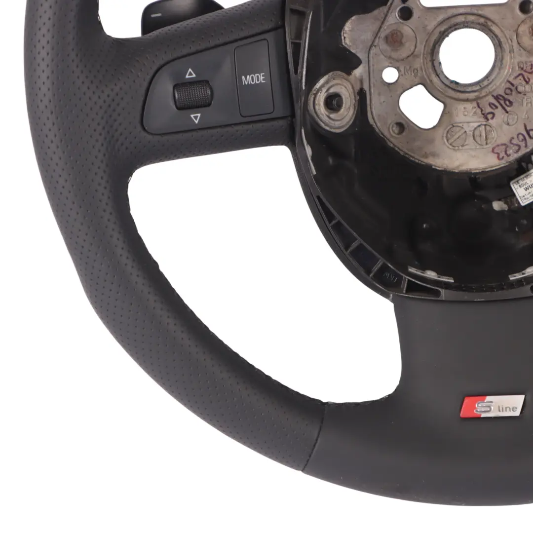  Volant Audi A4 A5 S-Line NEUF Cuir Noir Palettes changement vitesse - SKU 8K0419091BC-1 - Numéro de pièce 8K0419091BC