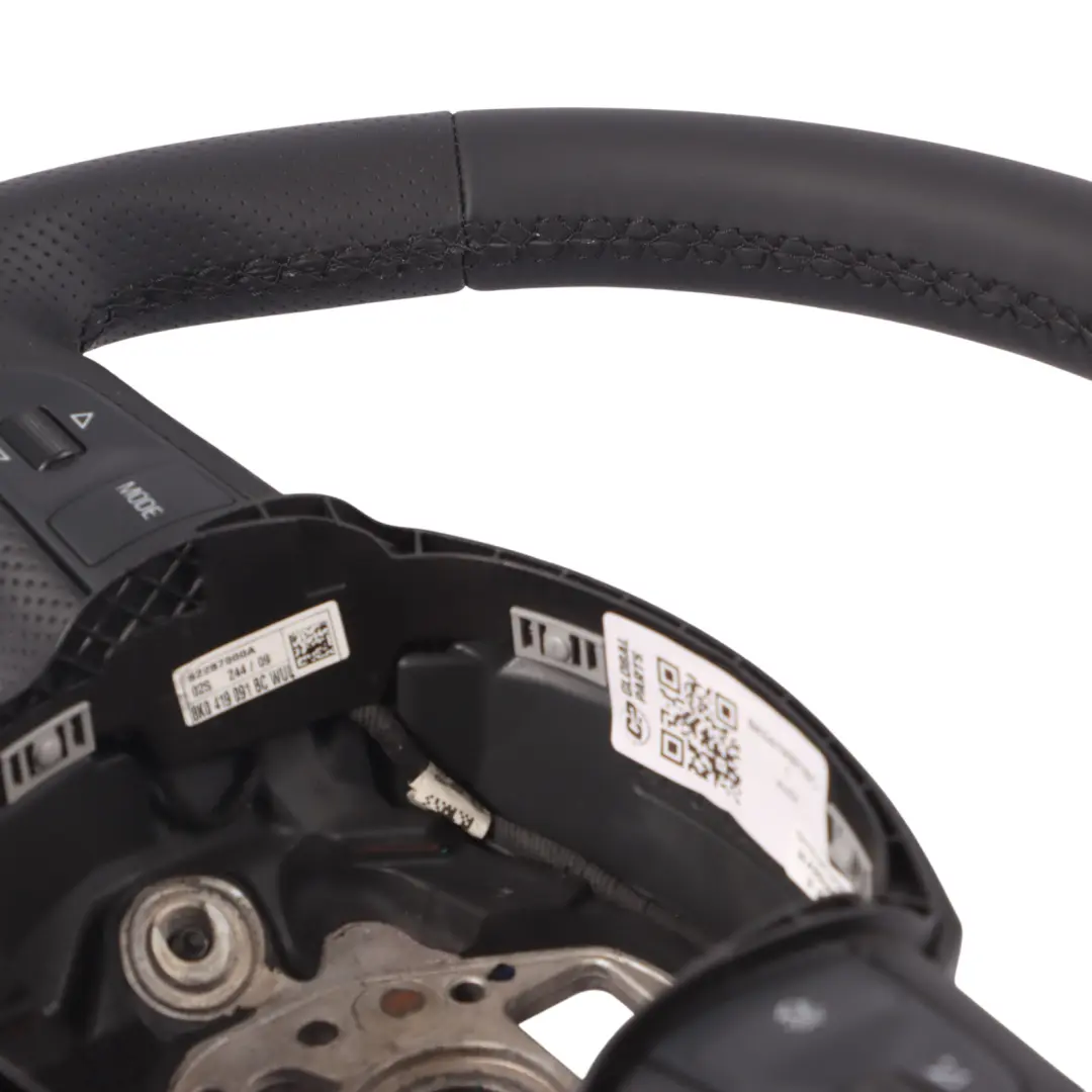 Volante Audi A4 B8 A5 S-Line NUOVO NERO Pelle Cambio al Volante - SKU 8K0419091BC-1 - Numero di parte 8K0419091BC