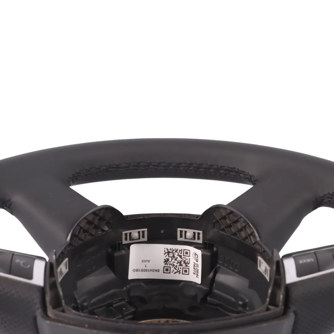 Steering Wheel NEW Black Leather Multifunction to Audi A4 B8 with Part number 8K0419091BG Audi A4 B8 Steering Wheel NEW Black Leather Multifunction - SKU 8K0419091BG-1 - Part number 8K0419091BG