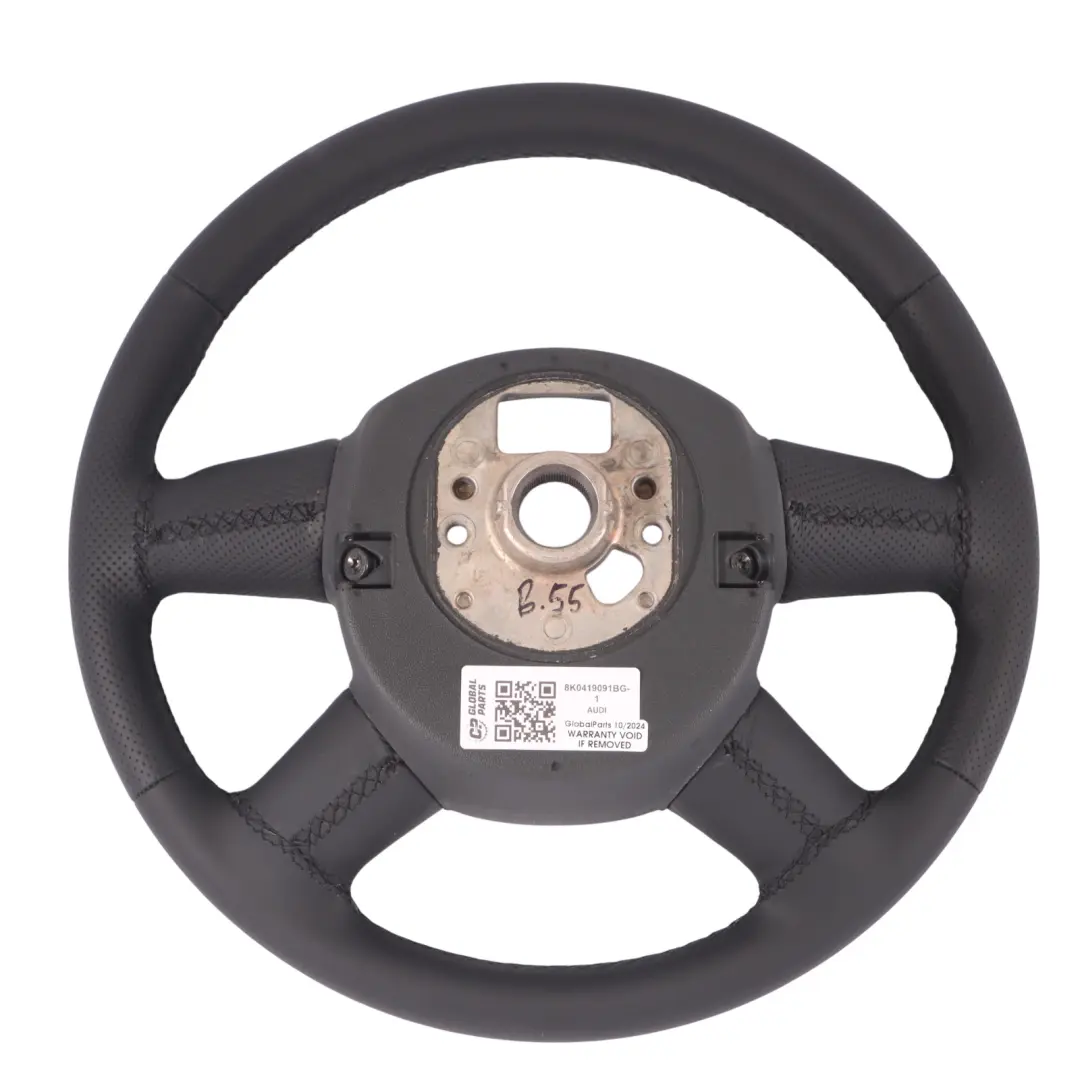 Audi A4 B8 Steering Wheel NEW Black Leather Multifunction - SKU 8K0419091BG-1 - Part number 8K0419091BG