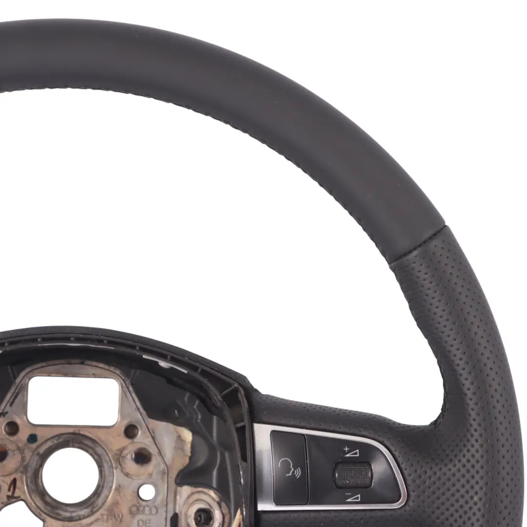 Audi A4 B8 Volante NUOVO in Pelle Nera Multifunzione - SKU 8K0419091BG-1 - Numero di parte 8K0419091BG