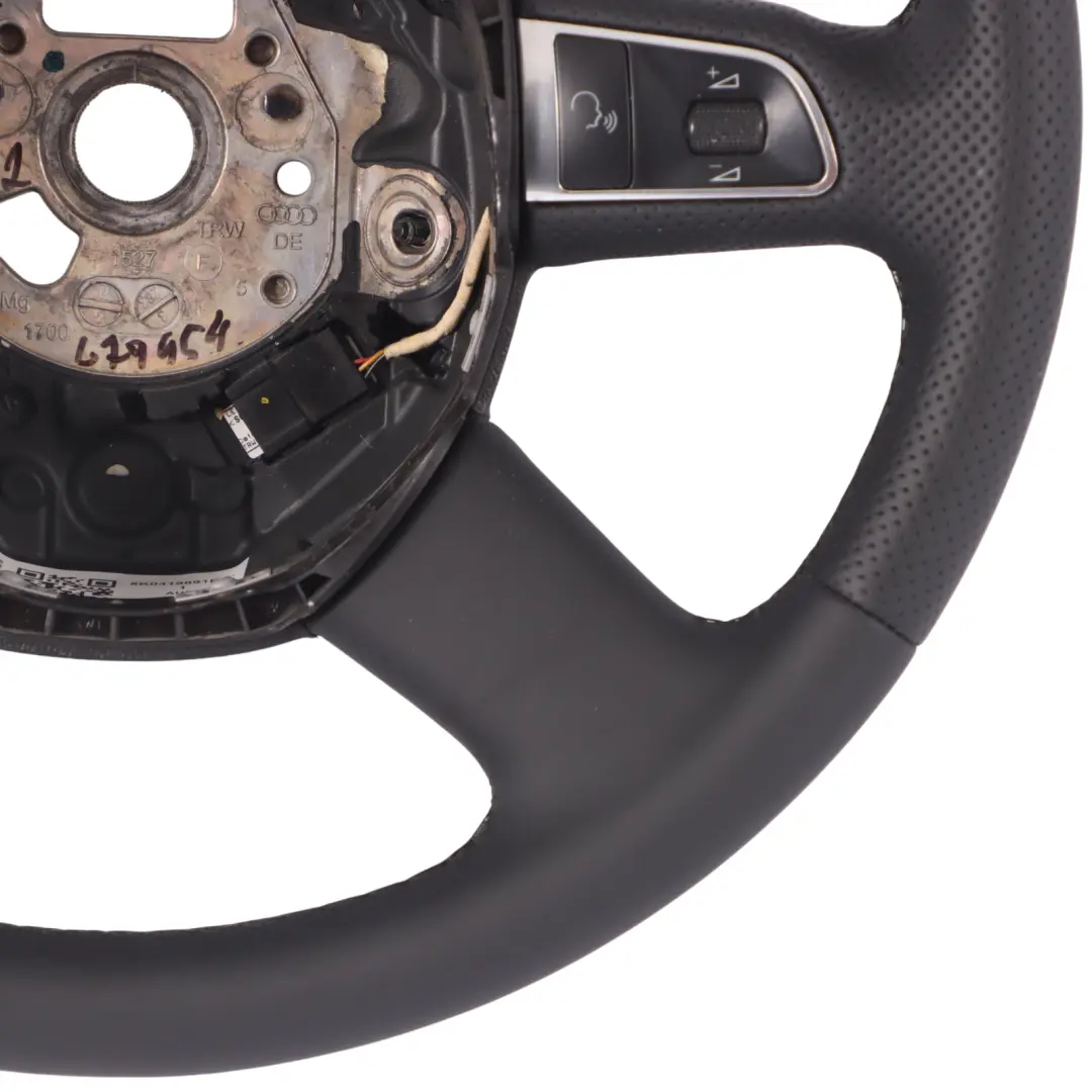 Lenkrad NEU Schwarz Leder Multifunktion für Audi A4 B8 mit Teilenummer 8K0419091BG Audi A4 B8 Lenkrad NEU Schwarz Leder Multifunktion - SKU 8K0419091BG-1 - Teilenummer 8K0419091BG
