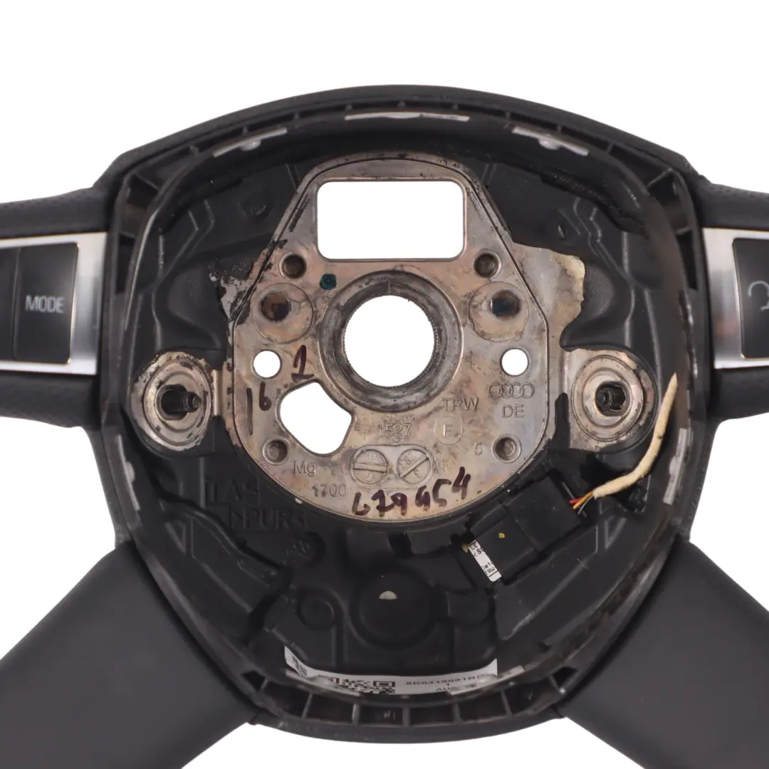 Audi A4 B8 Steering Wheel NEW Black Leather Multifunction - SKU 8K0419091BG-1 - Part number 8K0419091BG