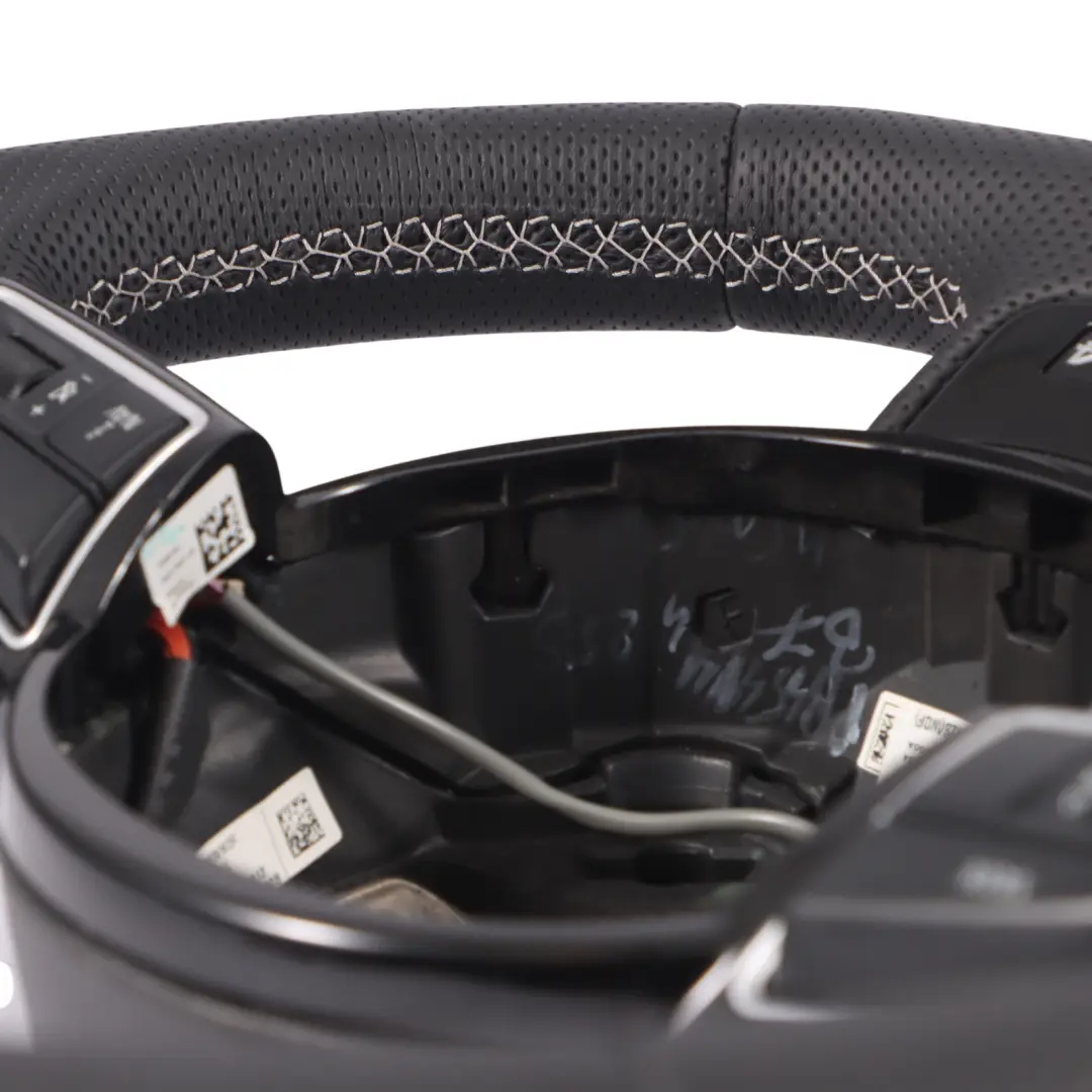 Audi RS4 B8 Lenkrad NEU Schwarz Leder Schaltwippen Flach Boden - SKU 8K0419091CQ-1 - Teilenummer 8K0419091CQ