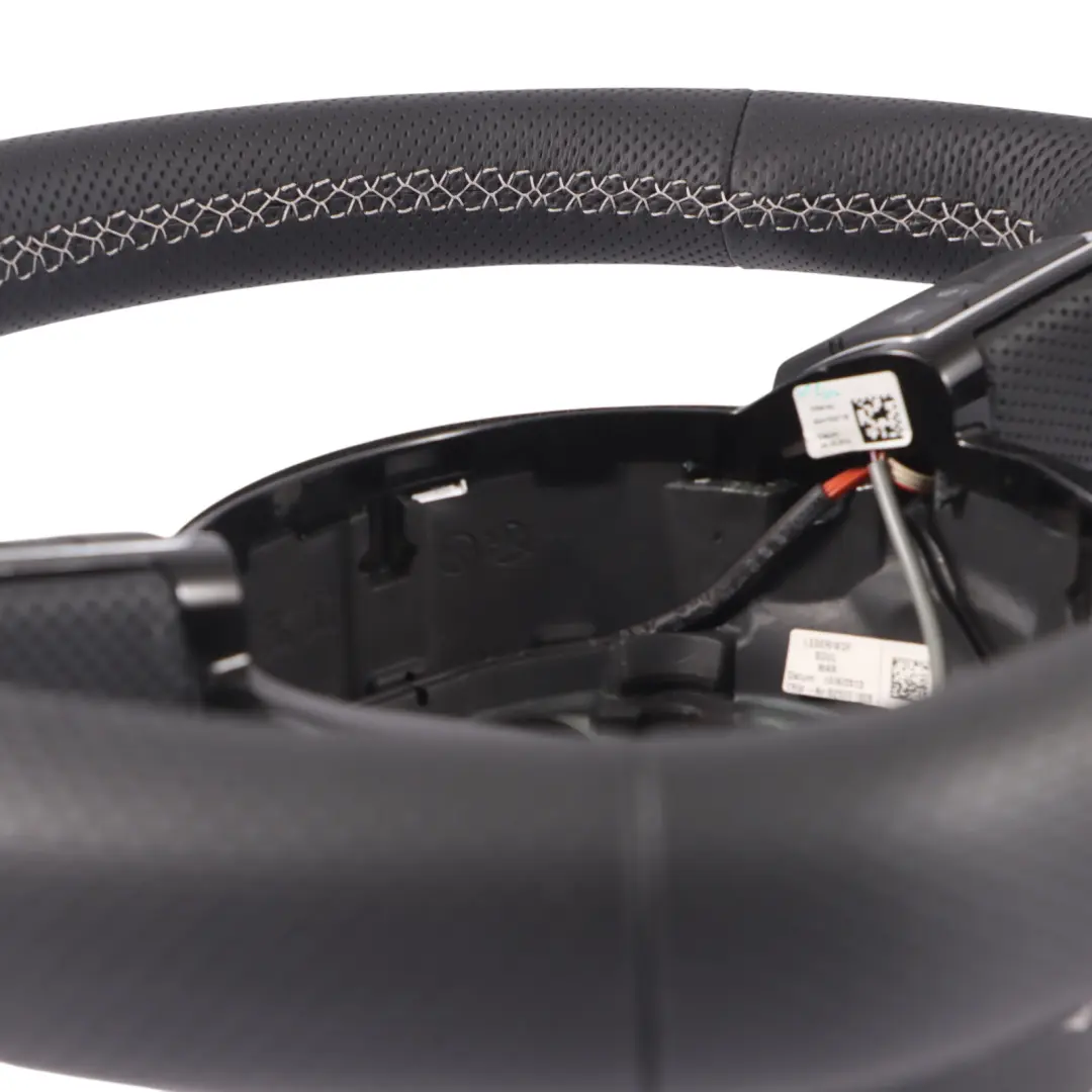 Lenkrad NEU Schwarz Leder Schaltwippen Flach Boden für Audi RS4 B8 mit Teilenummer 8K0419091CQ Audi RS4 B8 Lenkrad NEU Schwarz Leder Schaltwippen Flach Boden - SKU 8K0419091CQ-1 - Teilenummer 8K0419091CQ