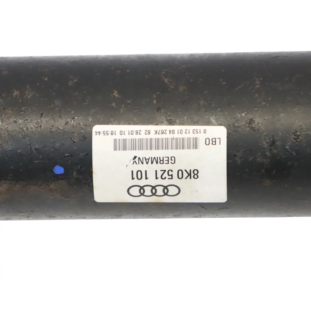 Shaft Propshaft Automatic Gearbox 4.2 TFSI Quattro to Audi RS4 B8 Drive with Part number 8K0521101 Audi RS4 B8 Drive Shaft Propshaft Automatic Gearbox 4.2 TFSI Quattro - SKU 8K0521101 - Part number 8K0521101