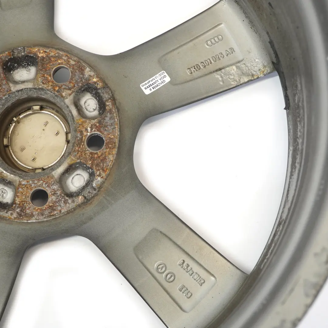 Audi A4 B8 Felga Aluminiowa Alufelga Rotor 19" 8.5J ET:43 - SKU 8K0601025AR-2 - Numer Części 8K0601025AR