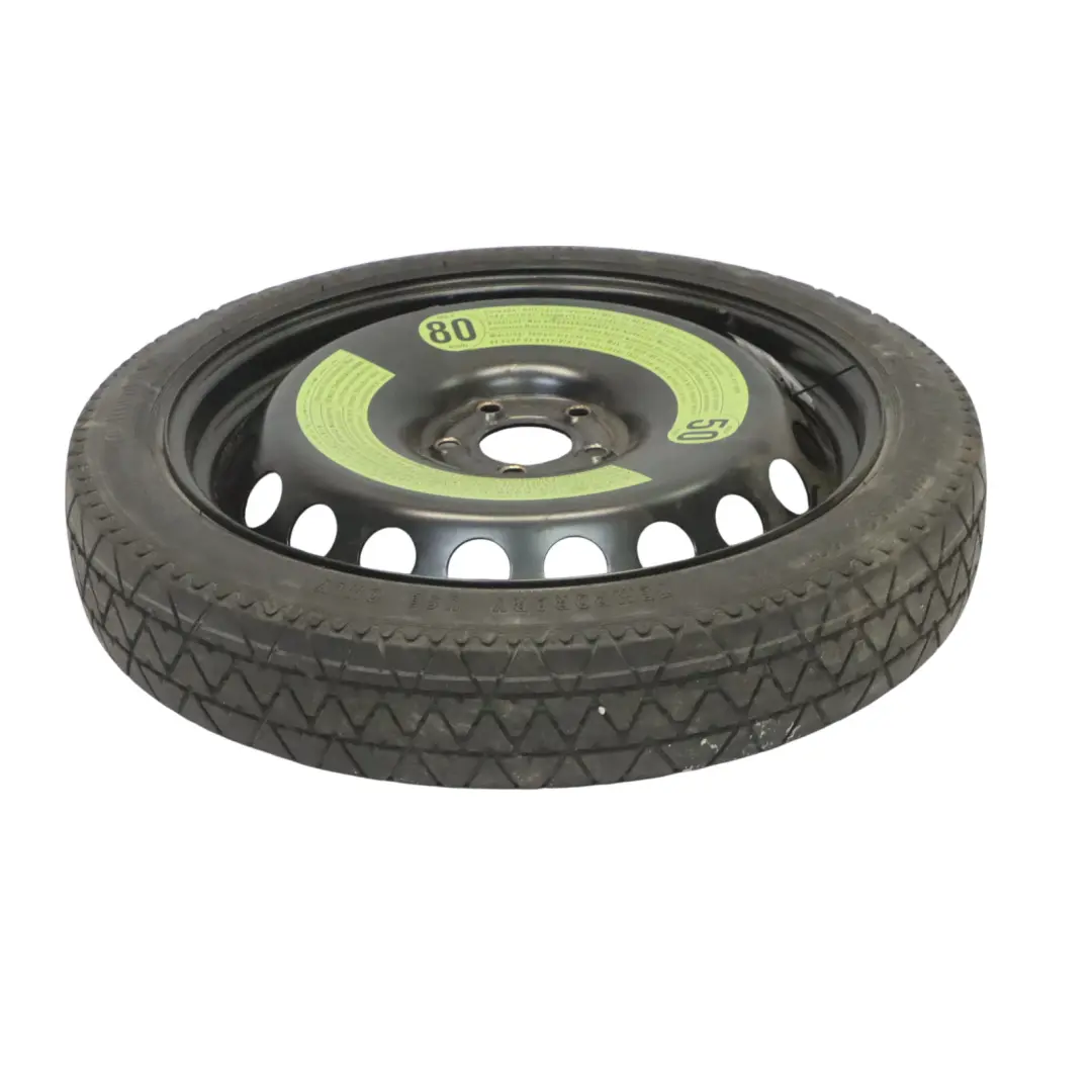 Audi A4 B8 Ruota scorta compatta acciaio R19 4J Continental 125/70 - SKU 8K0601027B-1 - Numero di parte 8K0601027B