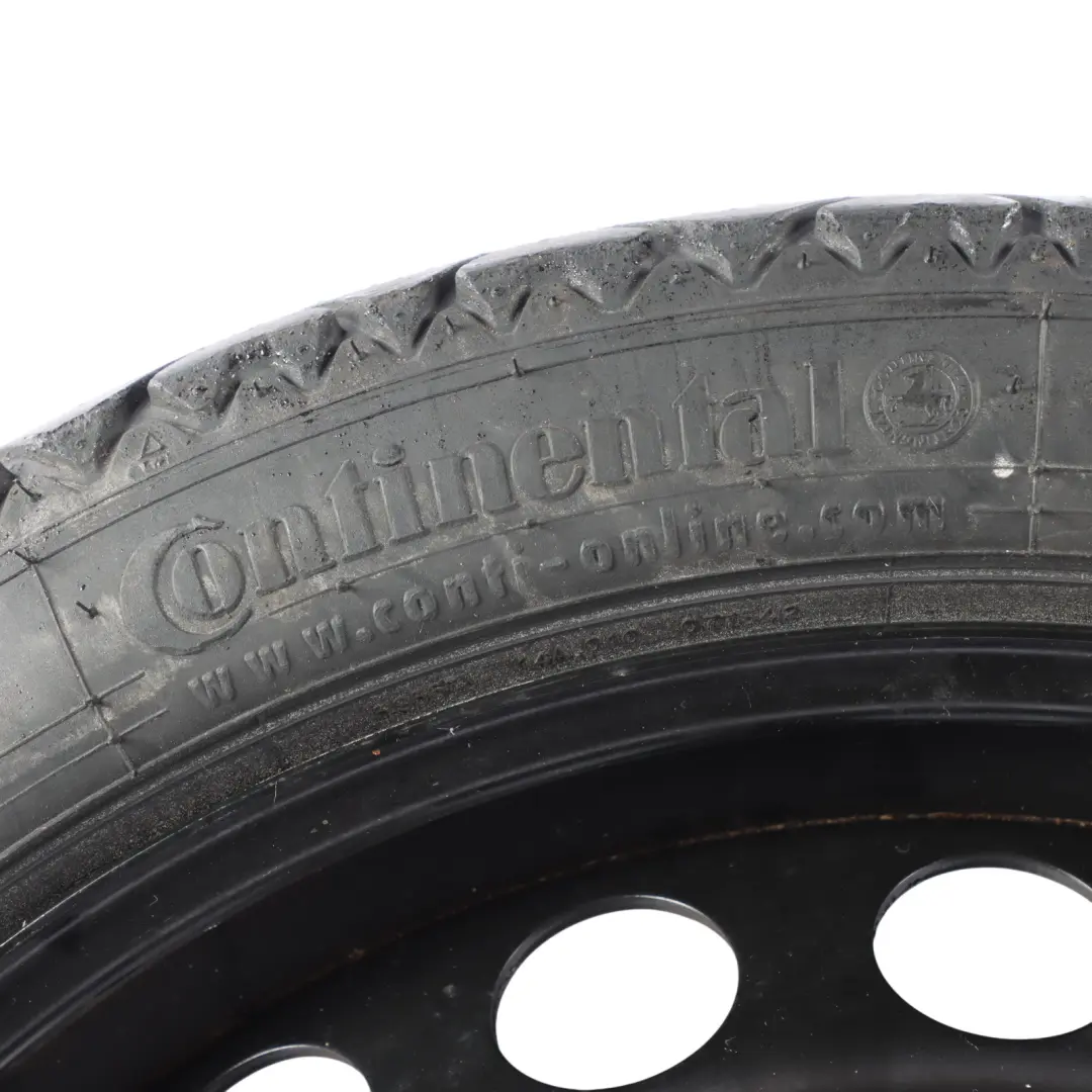 Ruota scorta salvaspazio R19 4J Hankook 125/70 5x112 ET29 per Audi A4 B8 con numero di parte 8K0601027D Audi A4 B8 Ruota scorta salvaspazio R19 4J Hankook 125/70 5x112 ET29 - SKU 8K0601027D - Numero di parte 8K0601027D