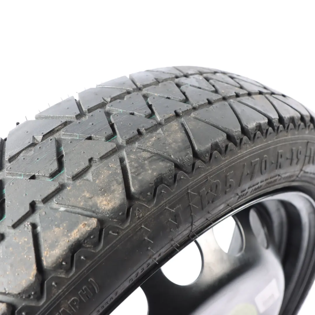 Koło zapasowe R19 4J Hankook 125/70 5x112 ET29 do Audi A4 B8 o numerze 8K0601027D Audi A4 B8 Koło zapasowe R19 4J Hankook 125/70 5x112 ET29 - SKU 8K0601027D - Numer Części 8K0601027D