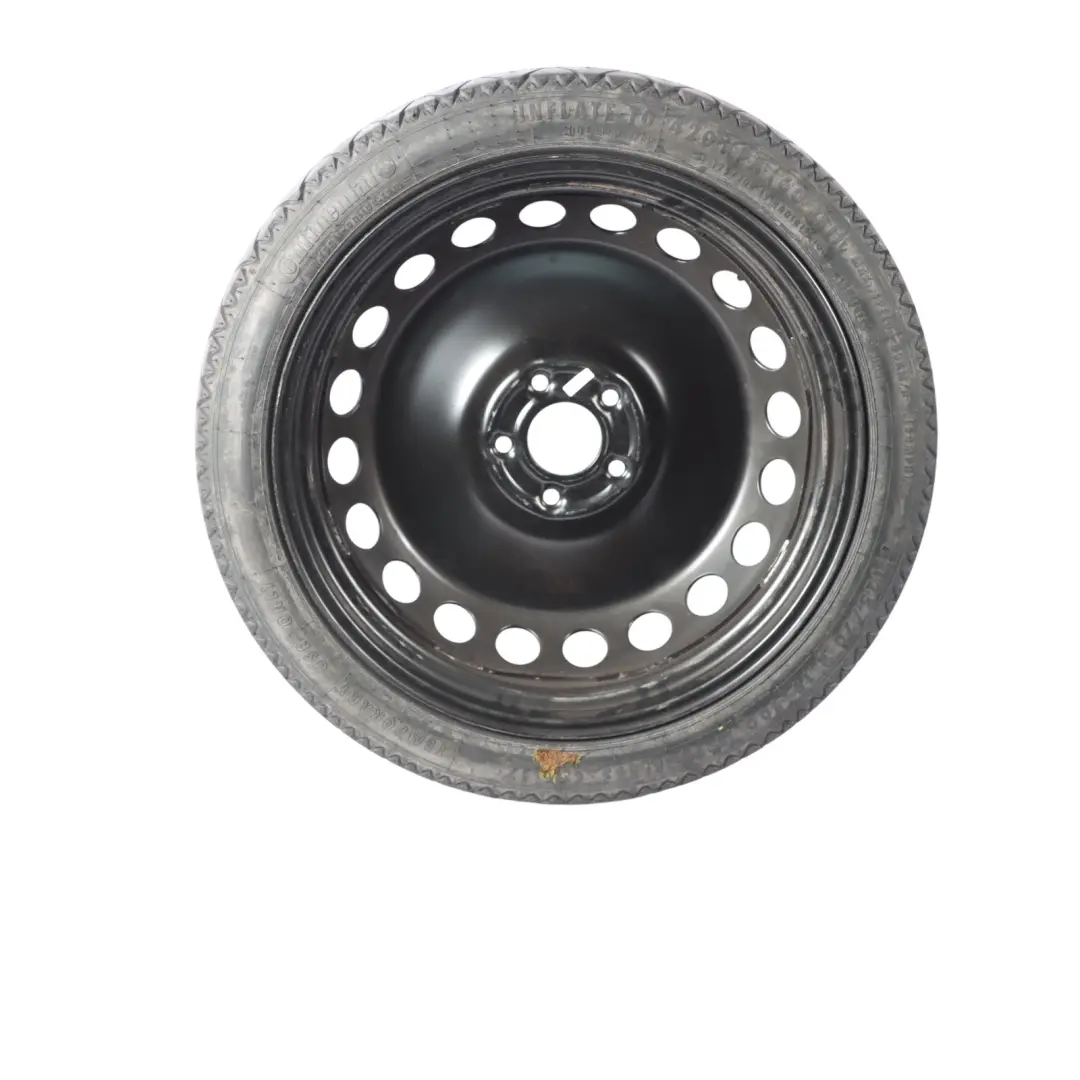 Rueda de repuesto R19 4J Hankook 125/70 5x112 ET29 para Audi A4 B8 con número de pieza 8K0601027D Audi A4 B8 Rueda de repuesto R19 4J Hankook 125/70 5x112 ET29 - SKU 8K0601027D - Número de pieza 8K0601027D