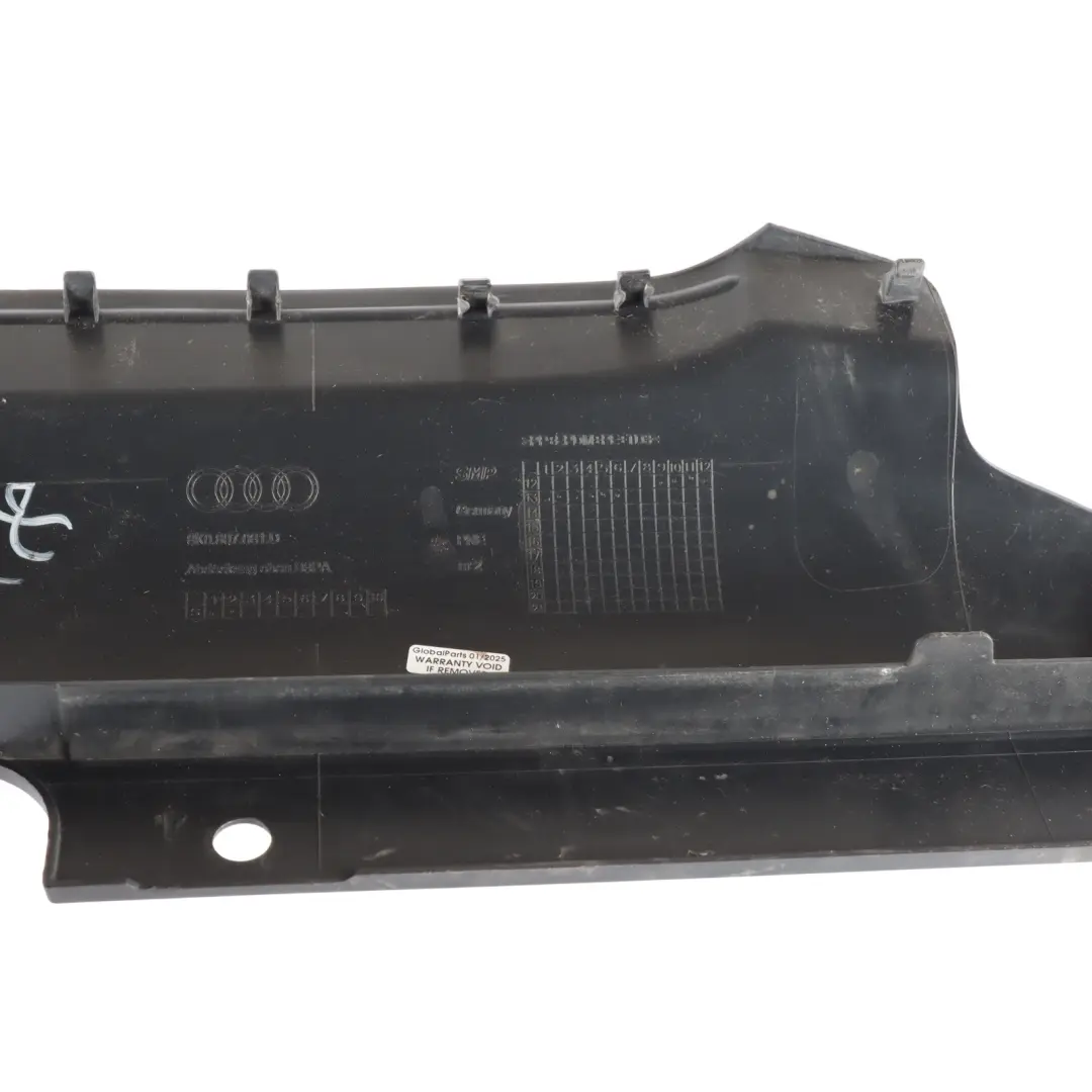Audi A4 B8 8K Front Slam Panel Cowling Radiator Support Mount Bracket - SKU 8K0807081D - Part number 8K0807081D