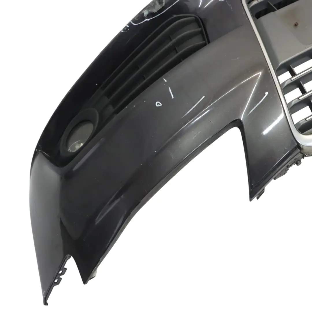 Audi A4 B8 Front Bumper Trim Panel Cover Lava Grey Pearl Effect - Z7L - SKU 8K0807105-LAG1 - Part number 8K0807105