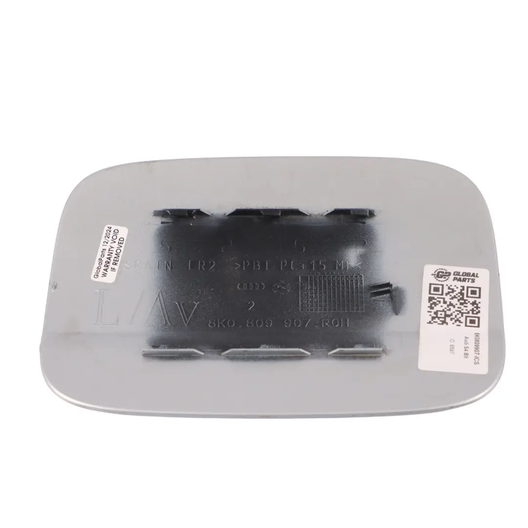 Audi A4 B8 Coperchio tappo serbatoio Ice Silver Metallic - X7W - SKU 8K0809907-ICS - Numero di parte 8K0809907