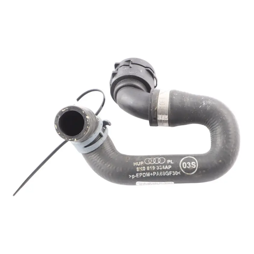 Tubo Acqua Refrigerante Linea Tubo per Audi S5 8T 3.0 TFSI con numero di parte 8K0819334AP Audi S5 8T 3.0 TFSI Tubo Acqua Refrigerante Linea Tubo - SKU 8K0819334AP - Numero di parte 8K0819334AP