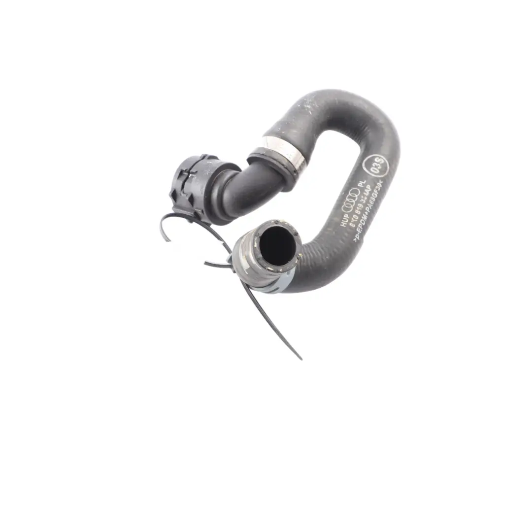 Refrigerante Agua Manguera Tubo para Audi S5 8T 3.0 TFSI con número de pieza 8K0819334AP Audi S5 8T 3.0 TFSI Refrigerante Agua Manguera Tubo - SKU 8K0819334AP - Número de pieza 8K0819334AP