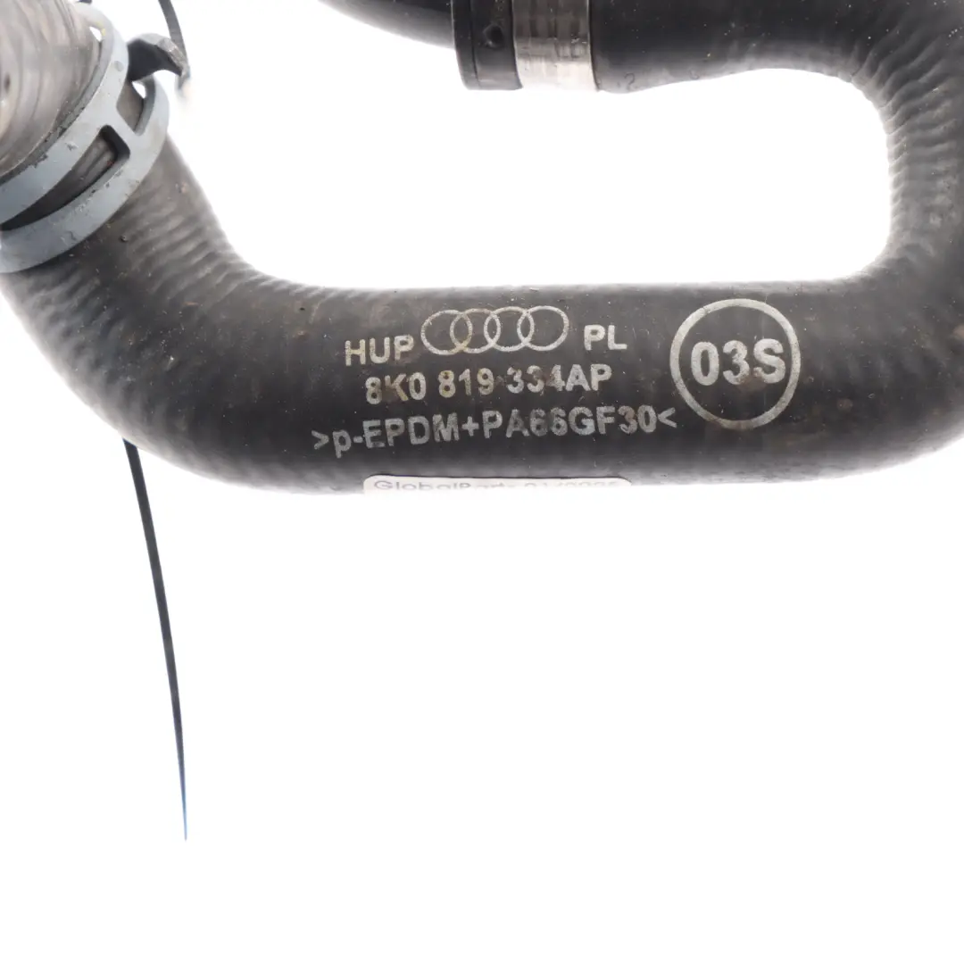 Audi S5 8T 3.0 TFSI Coolant Water Hose Line Tube Pipe - SKU 8K0819334AP - Part number 8K0819334AP