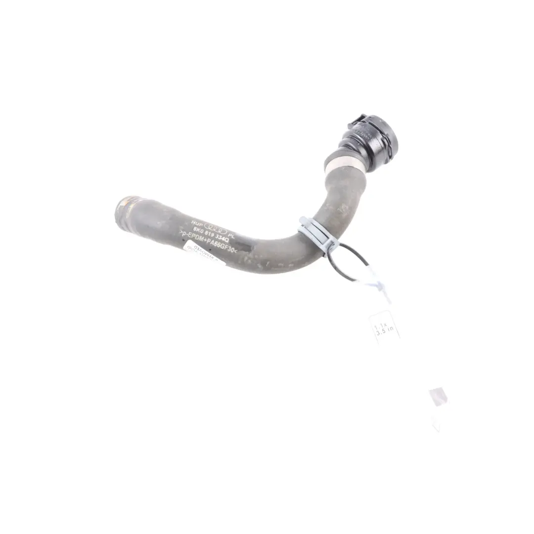 Audi A5 S5 8T Tuyau d'eau de refroidissement Tube 3.0 TFSI - SKU 8K0819334Q - Numéro de pièce 8K0819334Q
