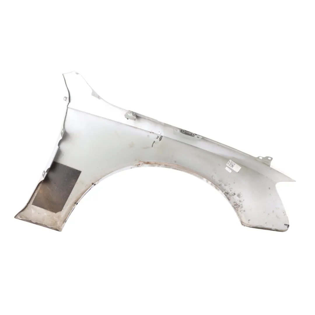 Audi A4 B8 Side Panel Front Left N/S Wing Fender Cover Ice Silver Metallic - X7W - SKU 8K0821105J-ICS - Part number 8K0821105J