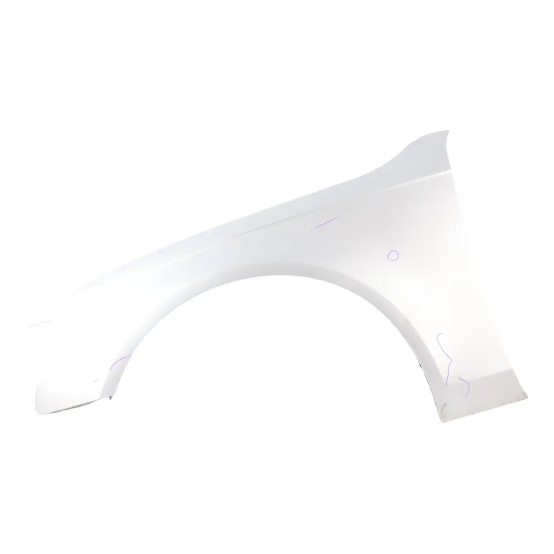 Audi A4 B8 Side Panel Front Left N/S Wing Fender Cover Ice Silver Metallic - X7W - SKU 8K0821105J-ICS - Part number 8K0821105J