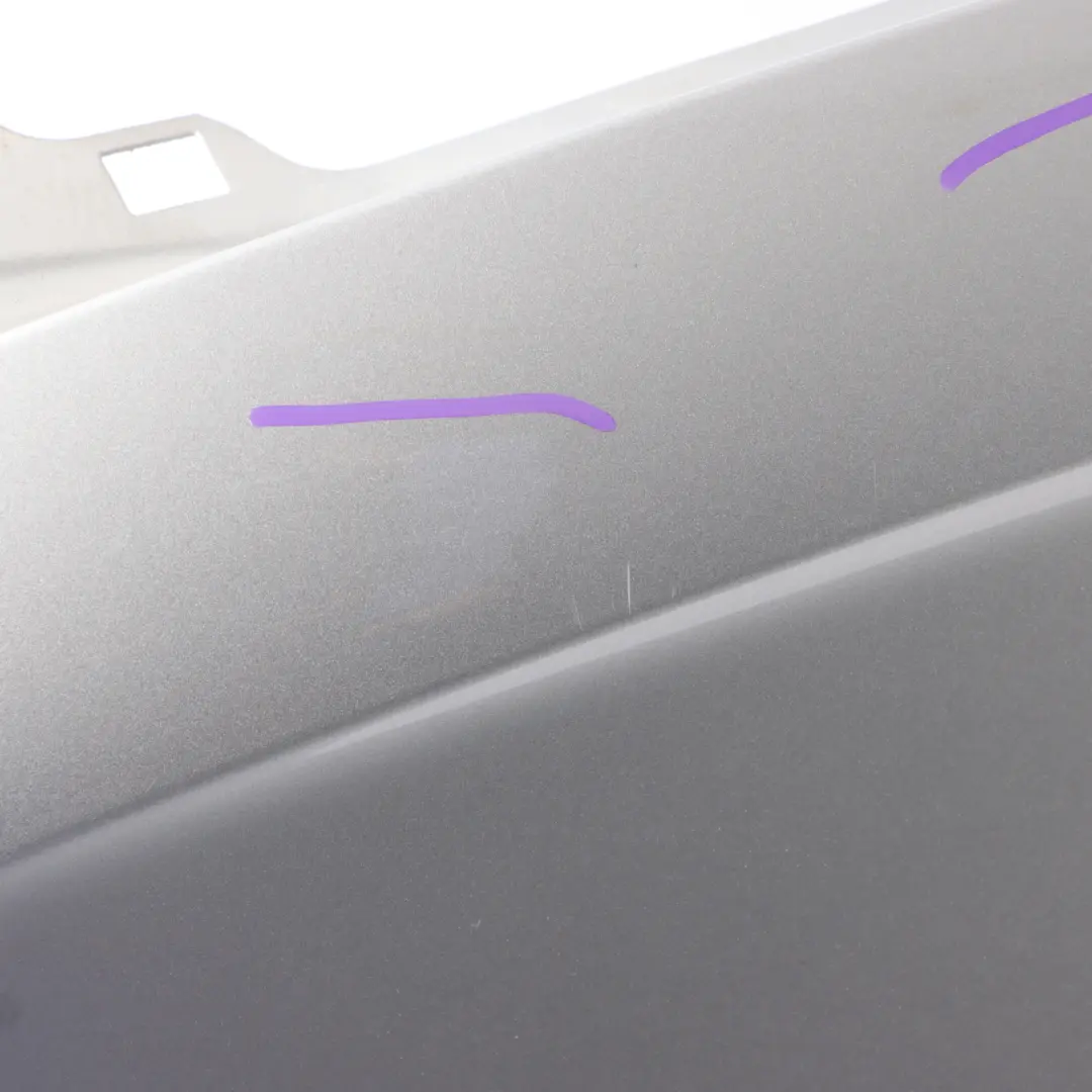 Audi A4 B8 Side Panel Front Left N/S Wing Fender Cover Ice Silver Metallic - X7W - SKU 8K0821105J-ICS - Part number 8K0821105J