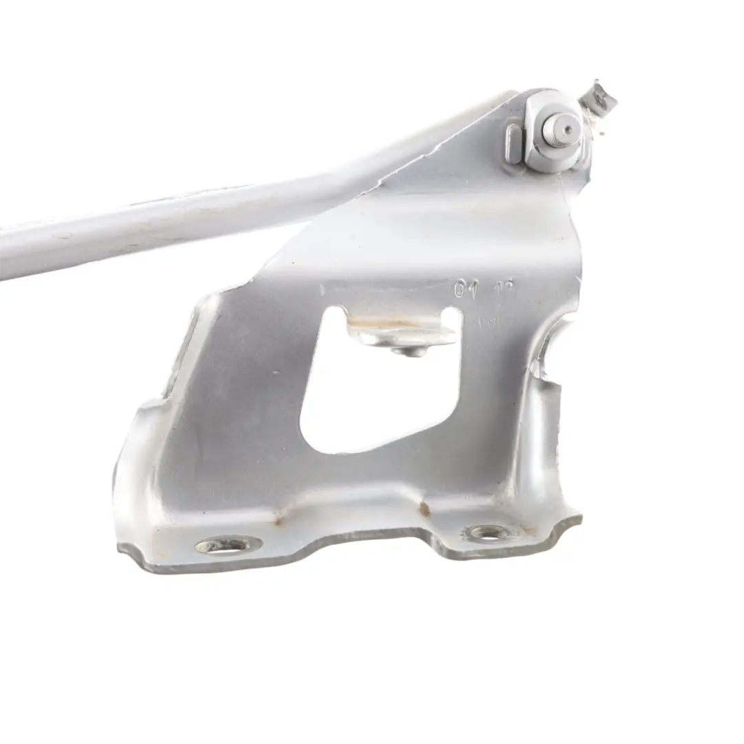 Audi A4 B8 Front Bonnet Hood Hinge Left N/S Ice Silver Metallic - X7W - SKU 8K0823301D-ICS - Part number 8K0823301D