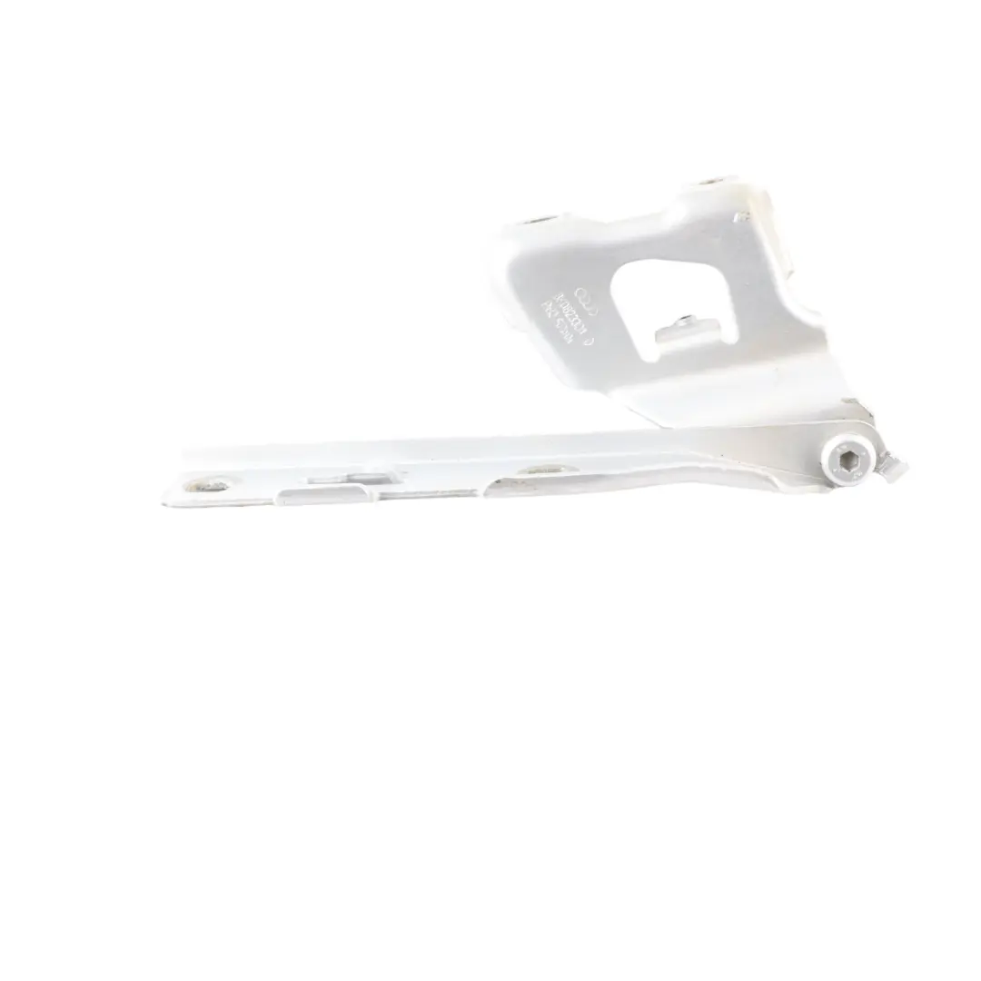 Front Bonnet Hood Hinge Left N/S Ice Silver Metallic - X7W to Audi A4 B8 with Part number 8K0823301D Audi A4 B8 Front Bonnet Hood Hinge Left N/S Ice Silver Metallic - X7W - SKU 8K0823301D-ICS - Part number 8K0823301D