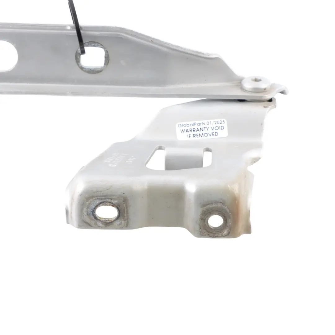 Front Bonnet Hood Hinge Right O/S Ice Silver Metallic - X7W to Audi A4 B8 with Part number 8K0823302D Audi A4 B8 Front Bonnet Hood Hinge Right O/S Ice Silver Metallic - X7W - SKU 8K0823302D-ICS - Part number 8K0823302D