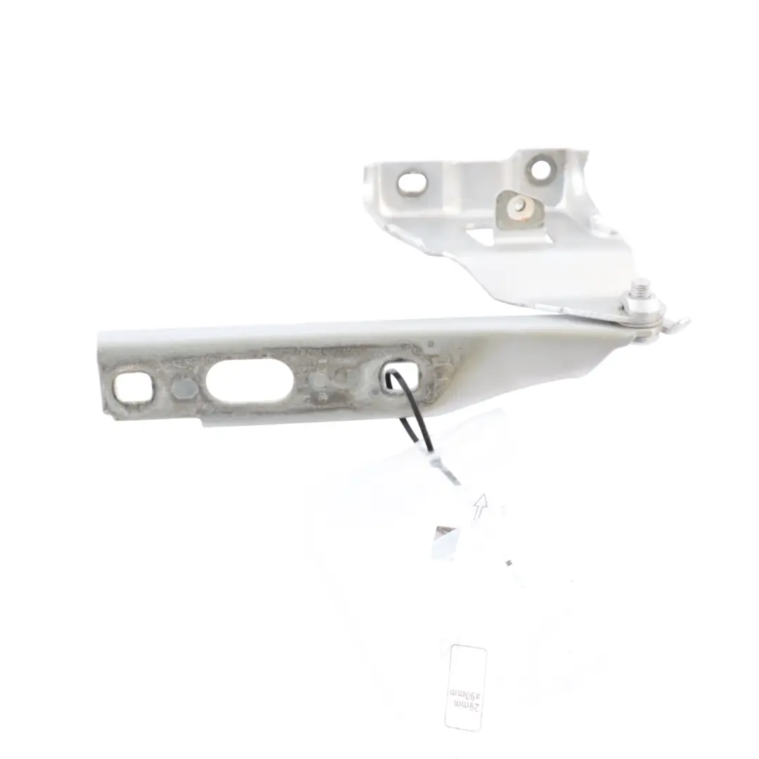 Front Bonnet Hood Hinge Right O/S Ice Silver Metallic - X7W to Audi A4 B8 with Part number 8K0823302D Audi A4 B8 Front Bonnet Hood Hinge Right O/S Ice Silver Metallic - X7W - SKU 8K0823302D-ICS - Part number 8K0823302D